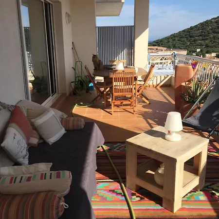 Deux Pieces , Grande Terrasse Vue Corse Διαμέρισμα